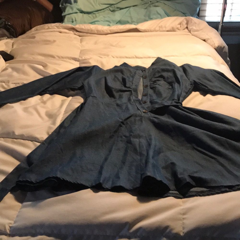 Blue jean Dress size xl large but fits medium